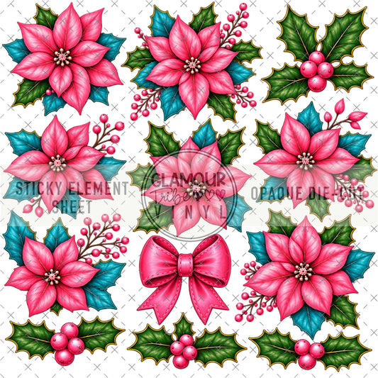 HOLLY DOLLY by Lexie STICKY ELEMENT SHEET