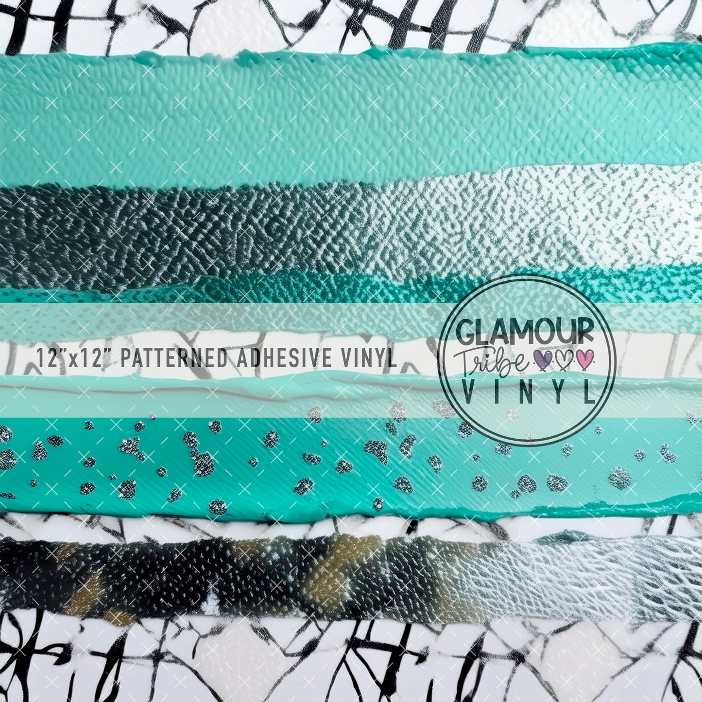 TEAL STRIPS 1