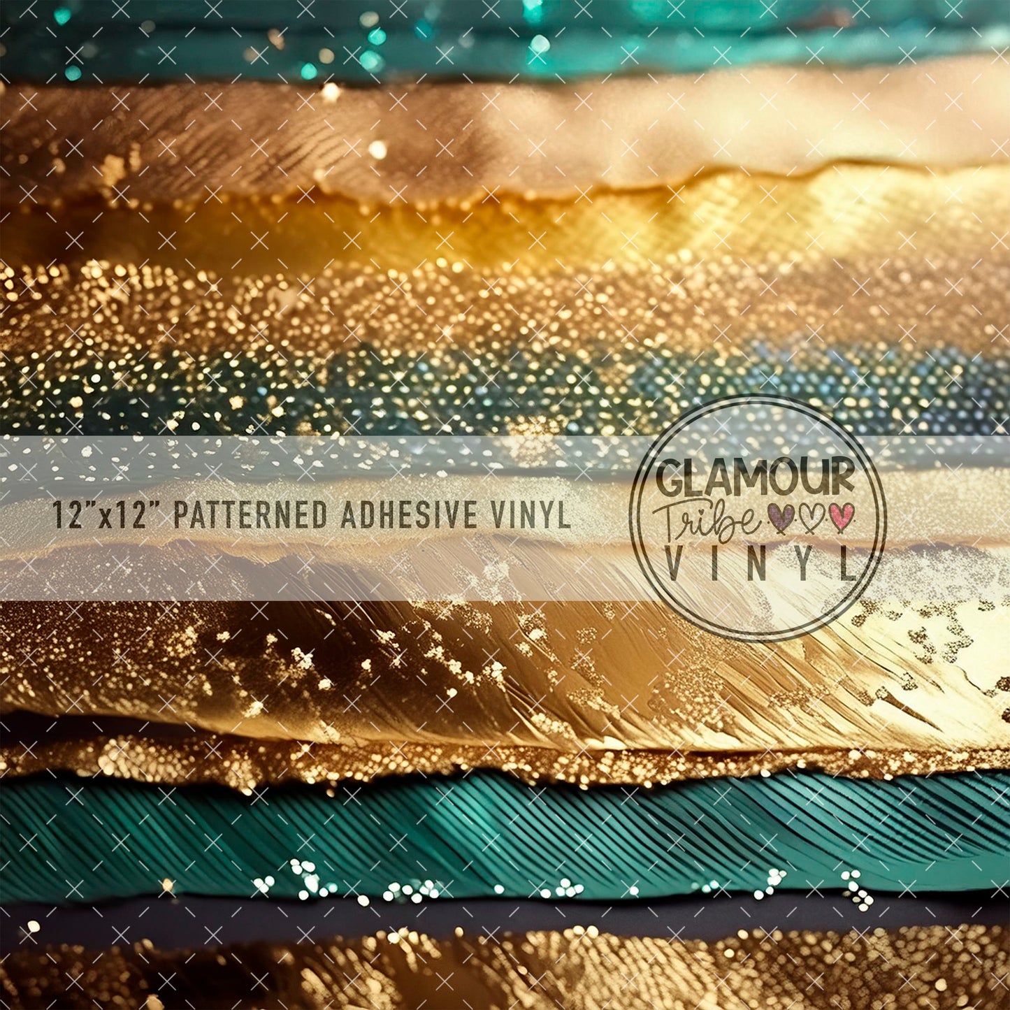 TEAL STRIPS 3