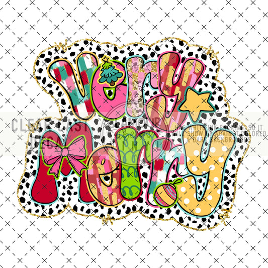VERY MERRY COLORFUL