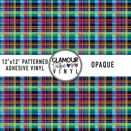 Neon Plaid 3