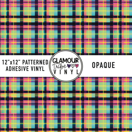 Neon Plaid 2