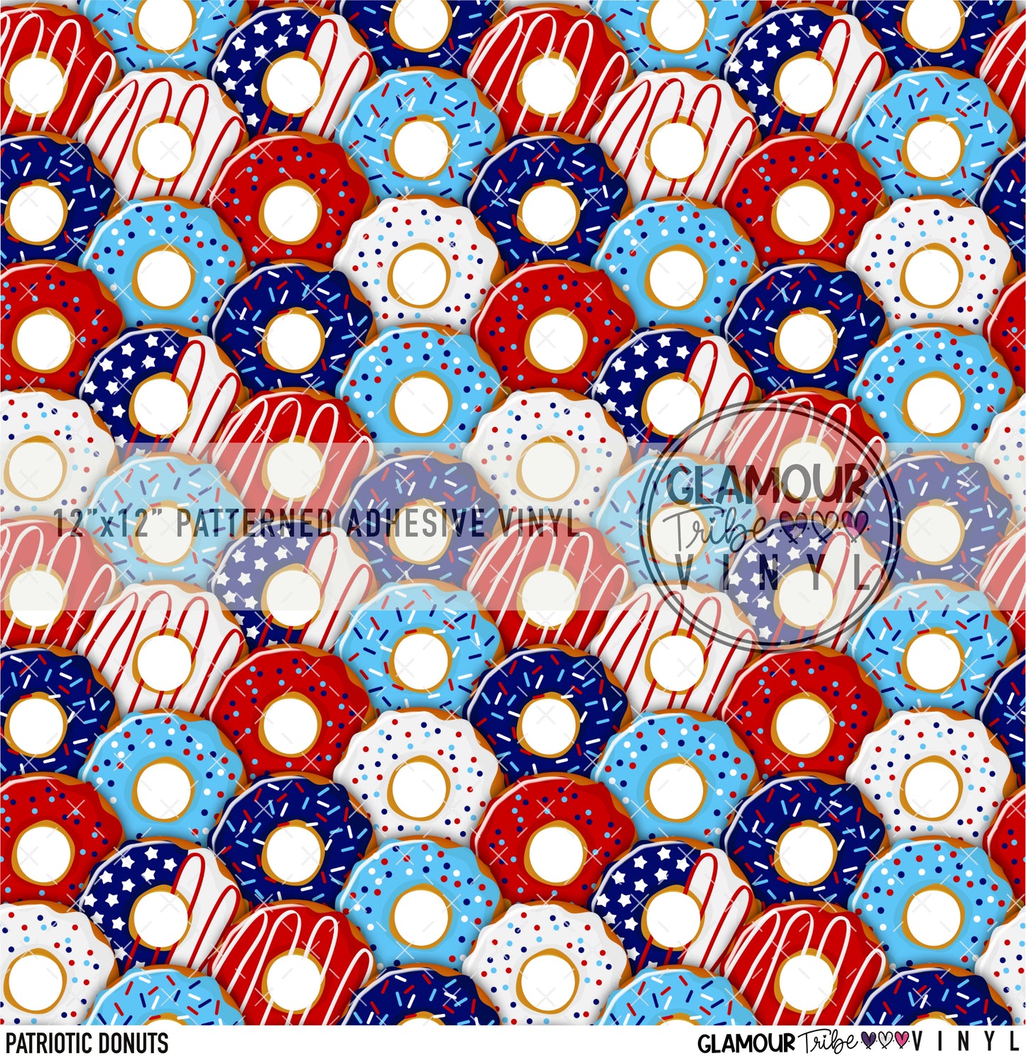 PATRIOTIC DONUTS