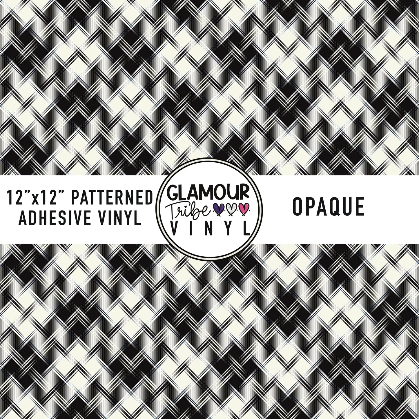 B & W Plaid 1