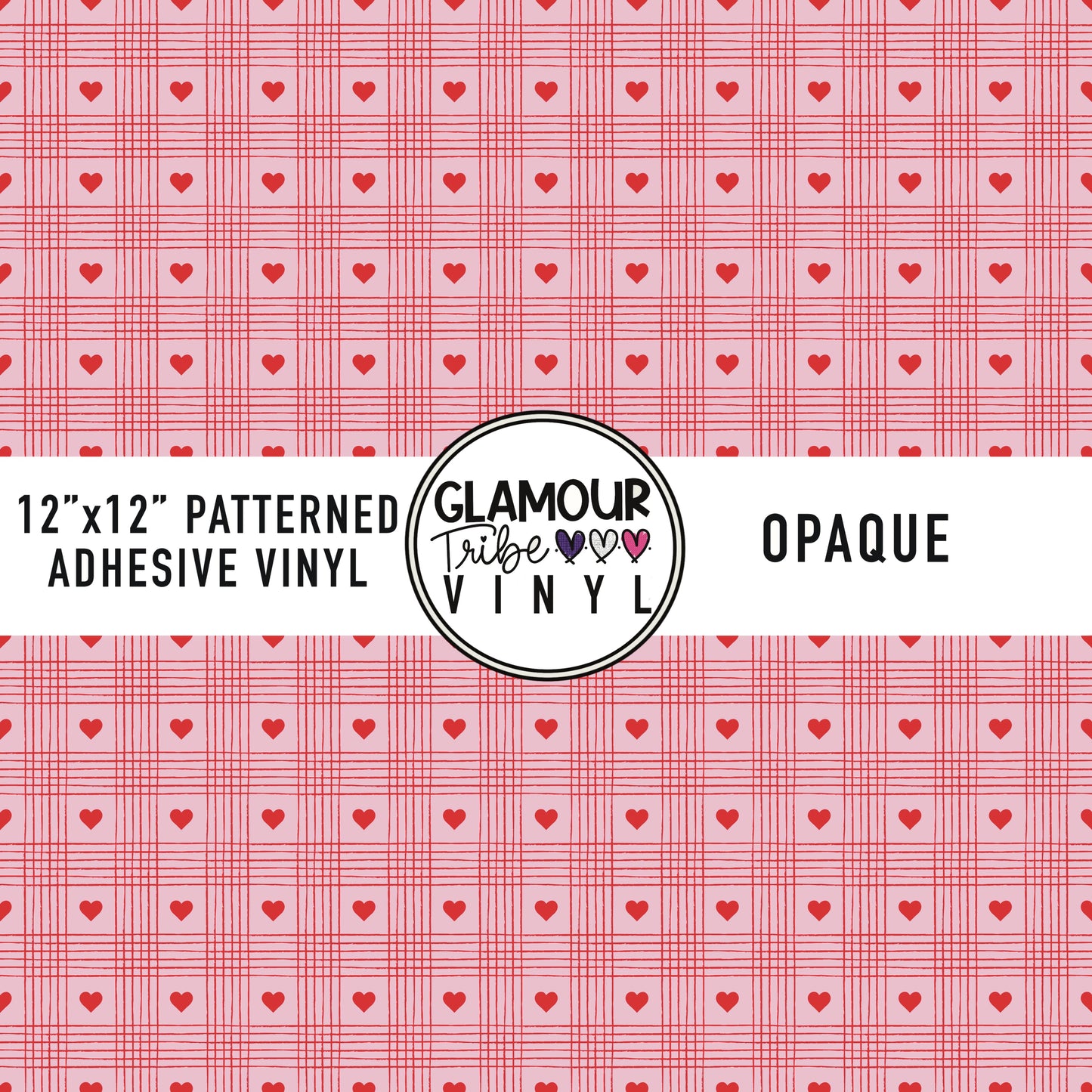 Pink Valentine Plaid