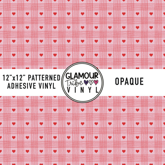 Pink Valentine Plaid