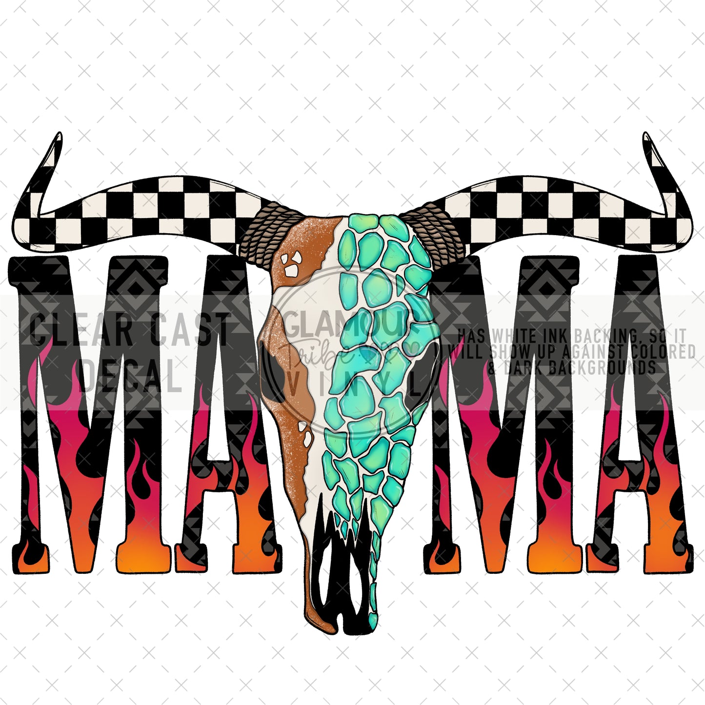 BULL SKULL MAMA 1