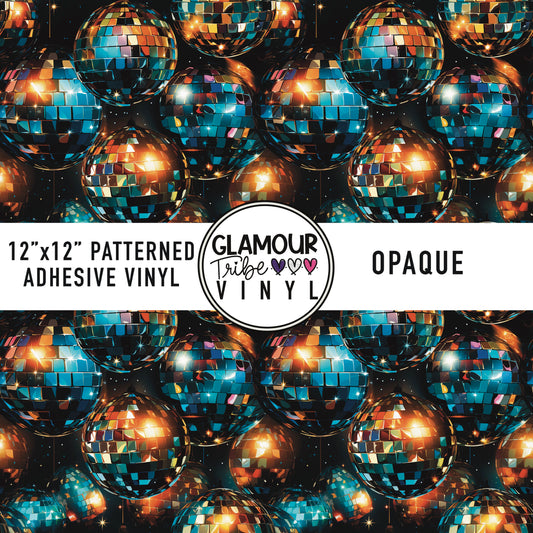 DISCO BALLS-COPPER & TEAL