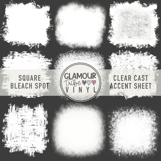 SQUARE BLEACH SPOT ACCENT SHEET