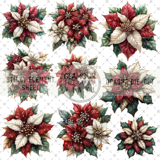 DAZZLING POINSETTIAS