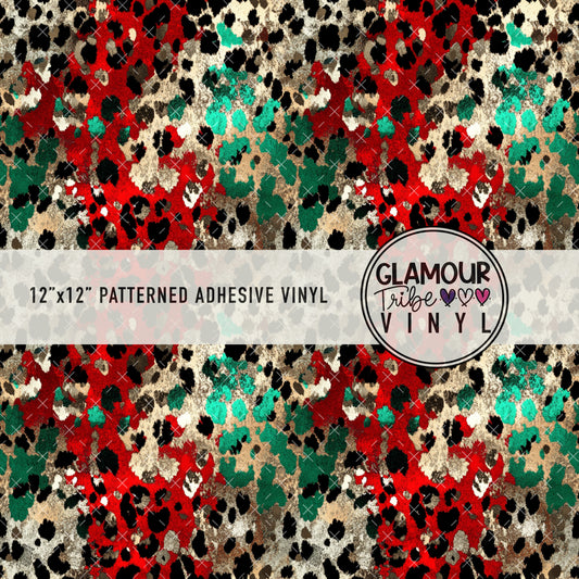 CHRISTMAS LEOPARD PRINT