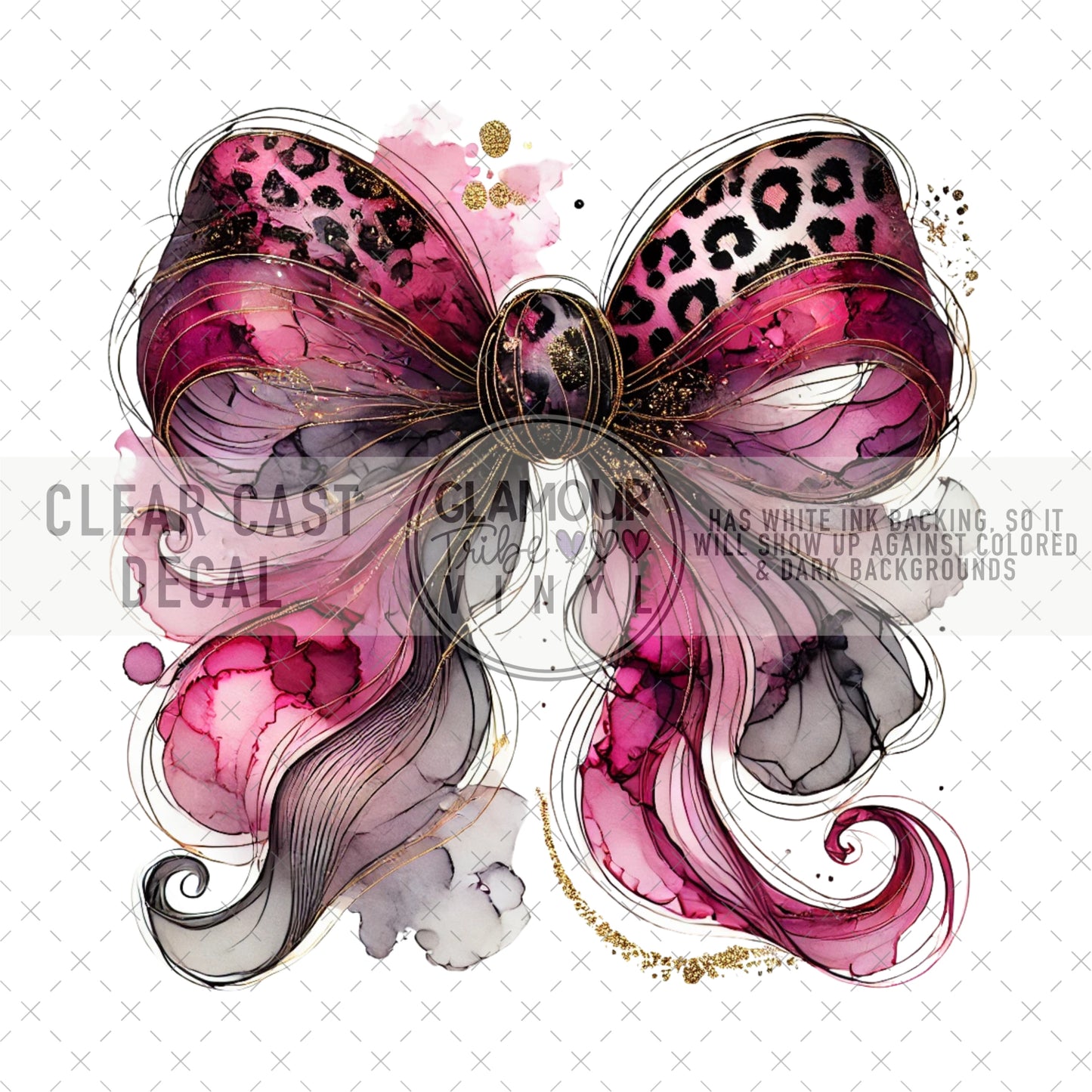 INK LEOPARD BOW 1