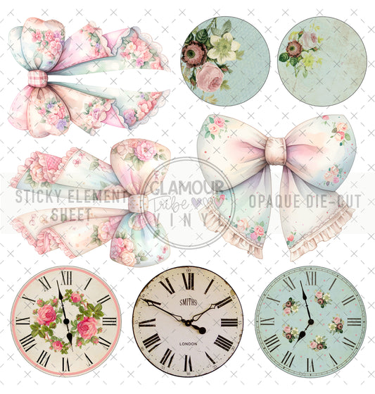 TIMEWORN ROMANCE STICKY ELEMENT SHEET