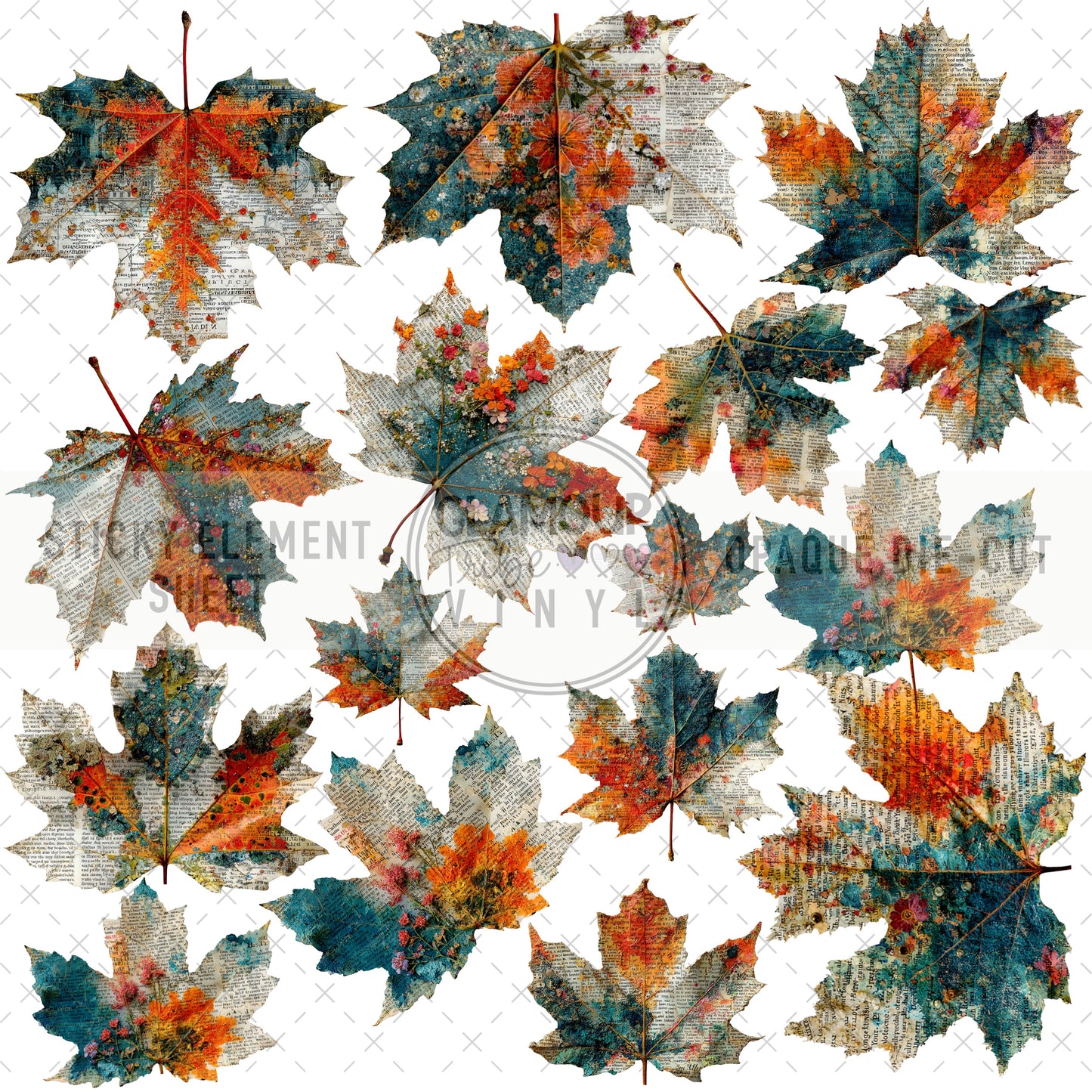 LEAF & LORE STICKY ELEMENT SHEET