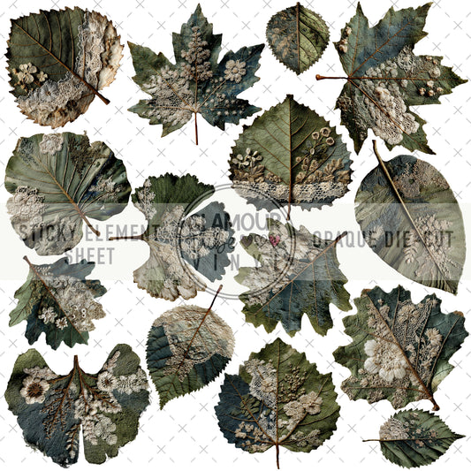 WOODLAND KEEPSAKES STICKY ELEMENT SHEET