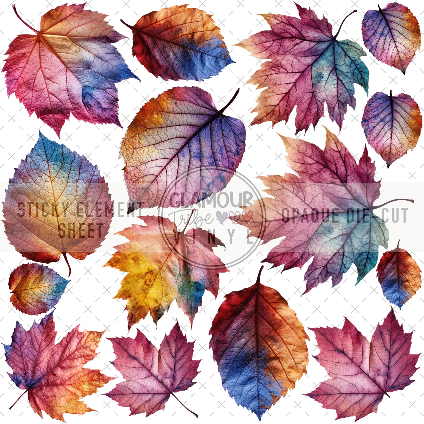 COLORFALL STICKY ELEMENT SHEET
