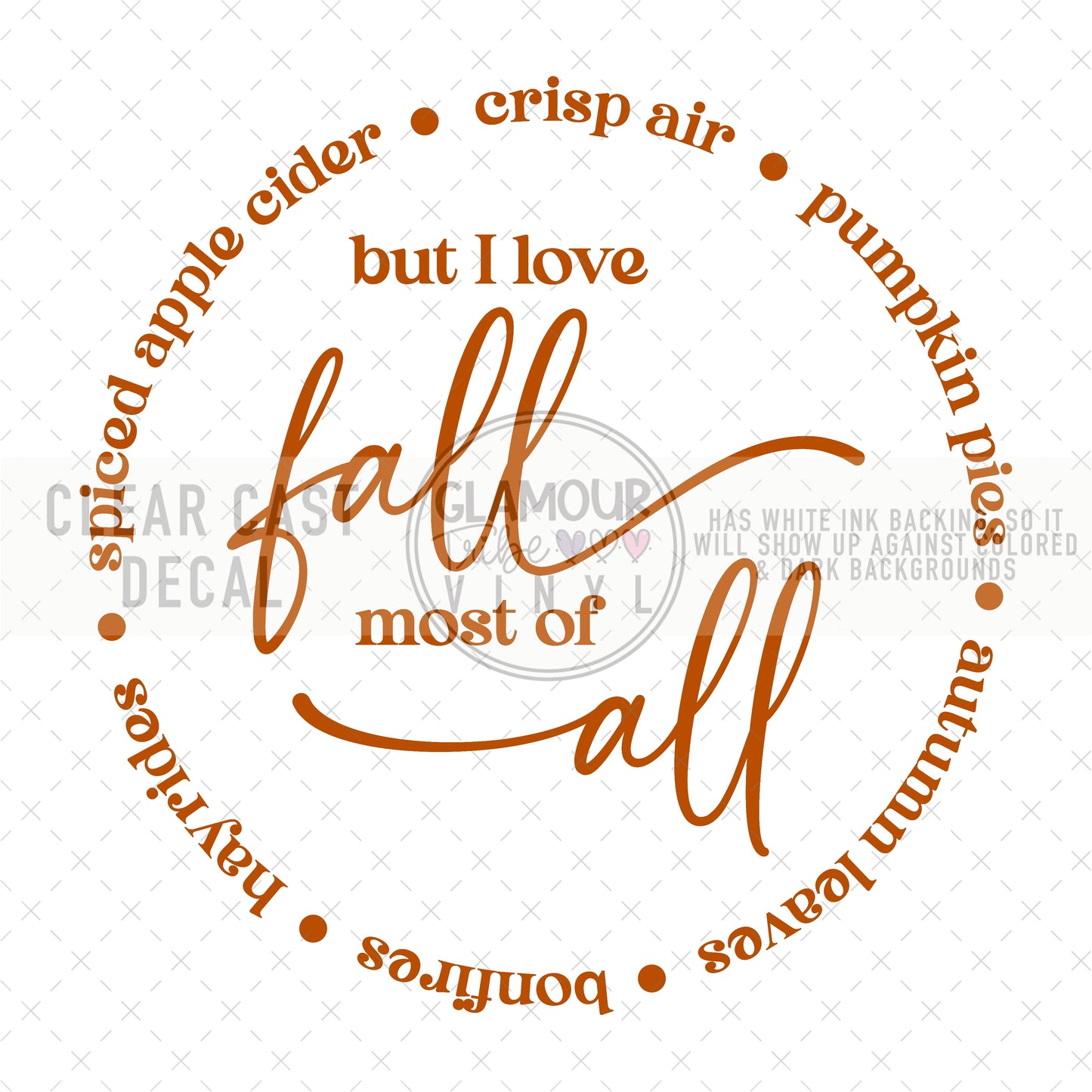 LOVE FALL CIRCLE
