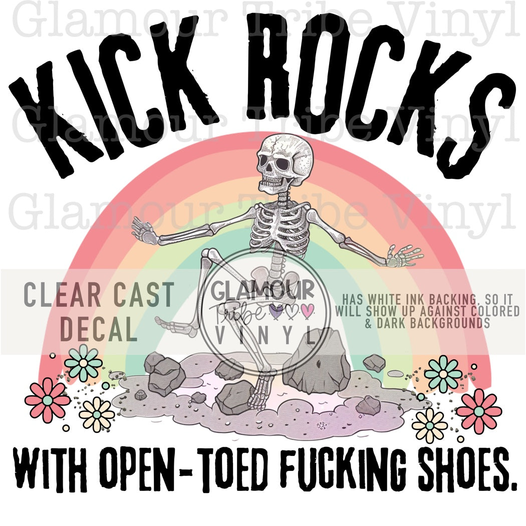 Kick Rcks KICK ROCKS (SWEARY VERSION) – Glamour Tribe Vinyl