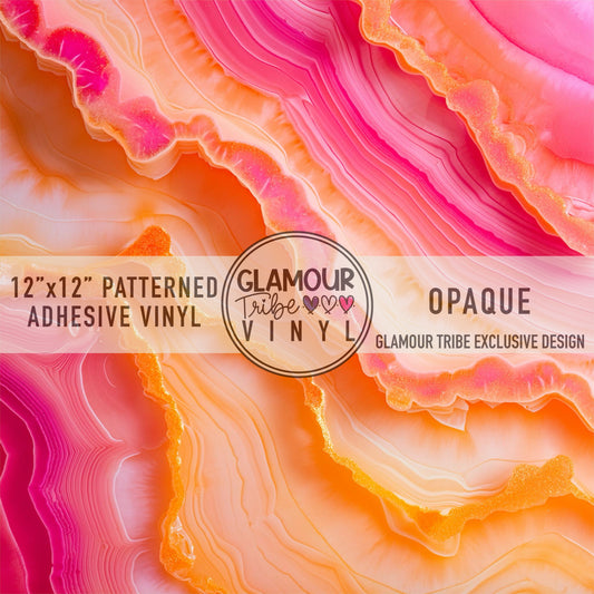 PINK CREAMSICLE AGATE 12