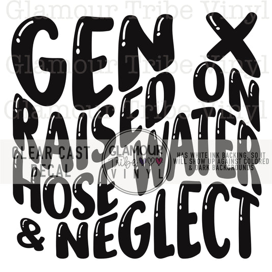 GEN X DECAL