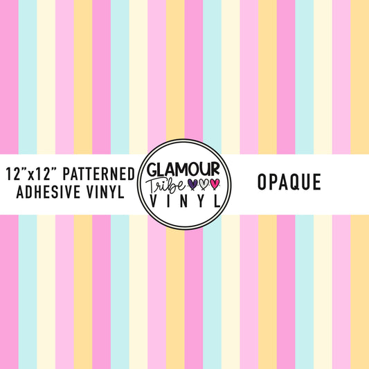PINK HAPPY STRIPES-LG