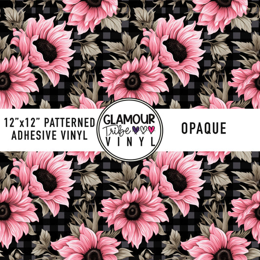 PINK SUNFLOWER GINGHAM 7