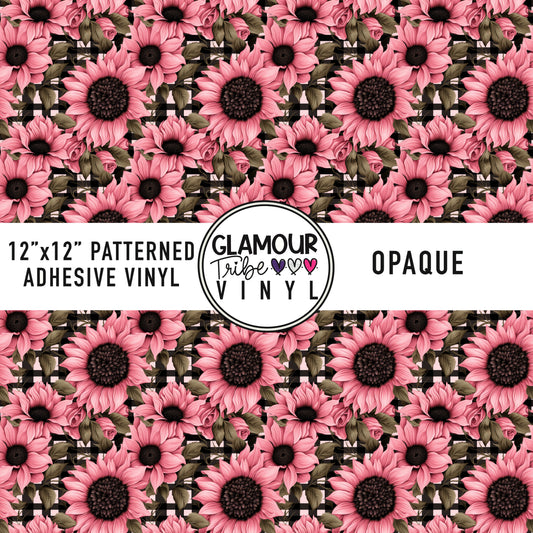 PINK SUNFLOWER GINGHAM 9