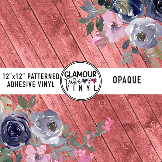 COLORFUL WOOD FLORALS 5