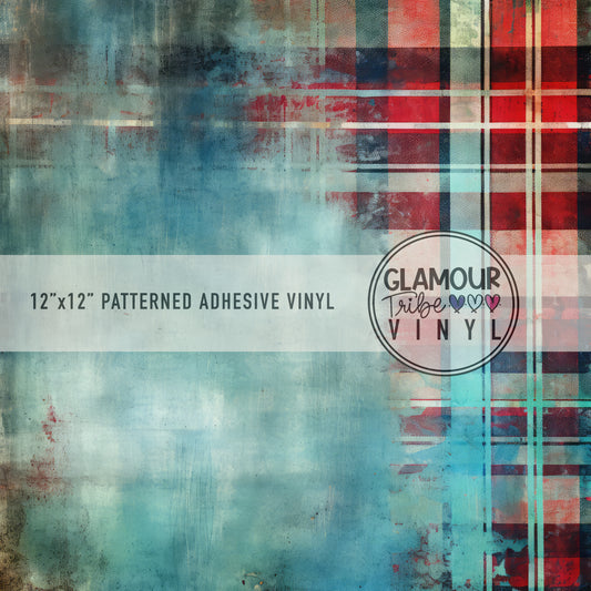 DISTRESSED PLAID 4