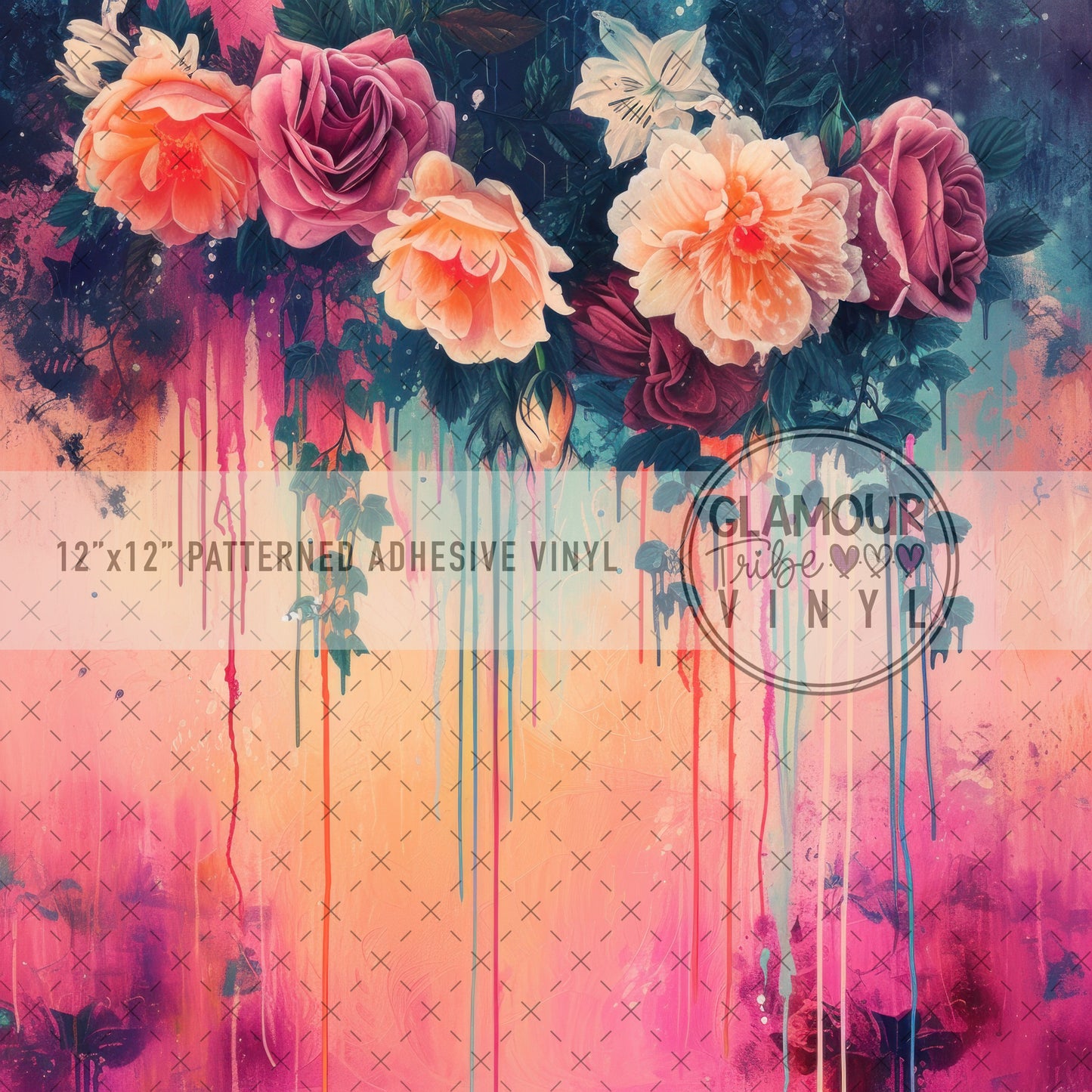 CASCADING FLORALS 8