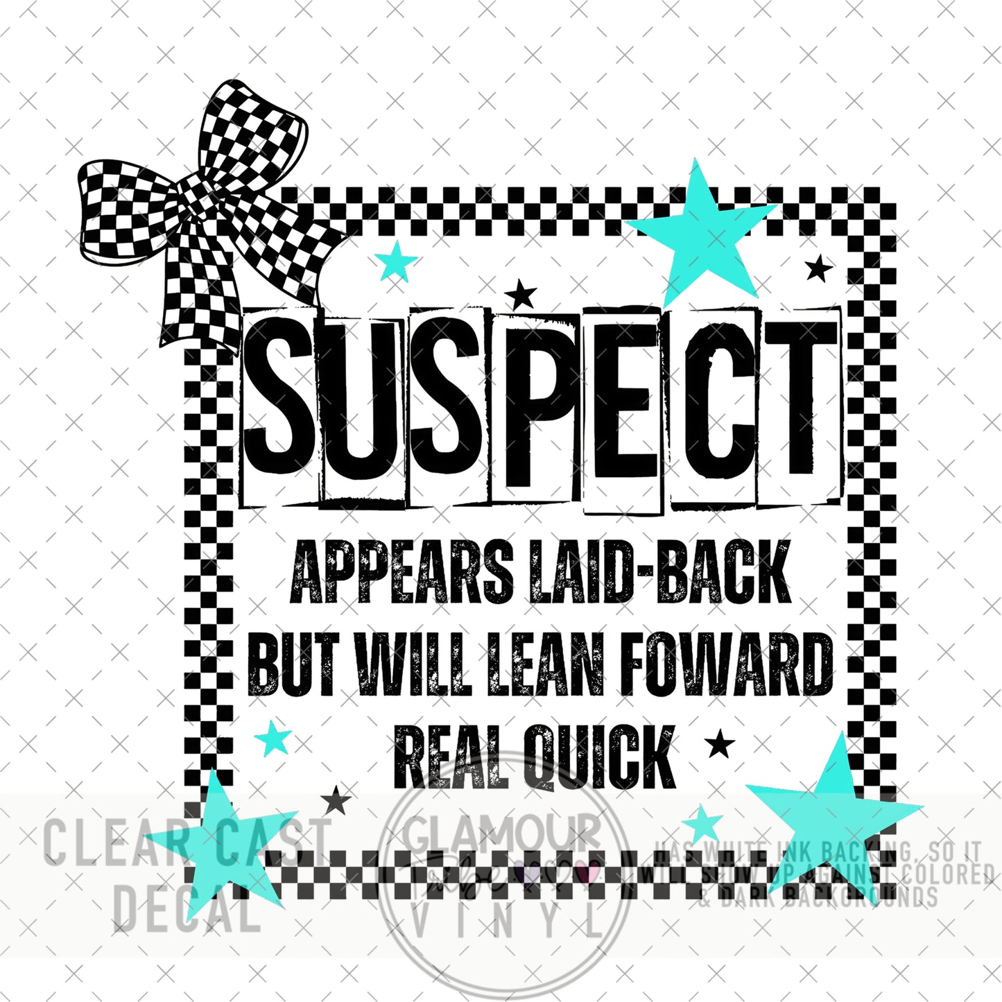 SUSPECT APPEARS