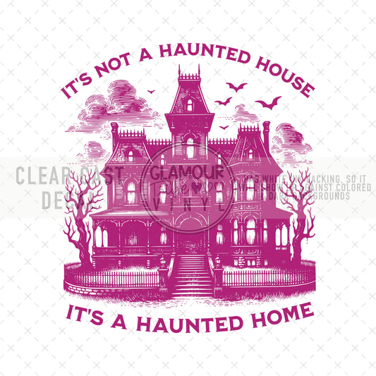 IT'S NOT A HAUNTED HOUSE