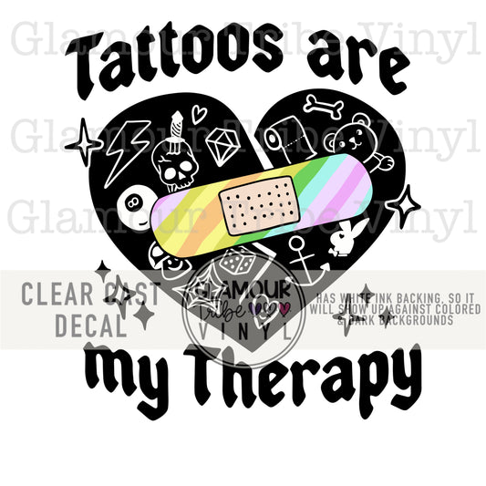 Tattoos are my therapy