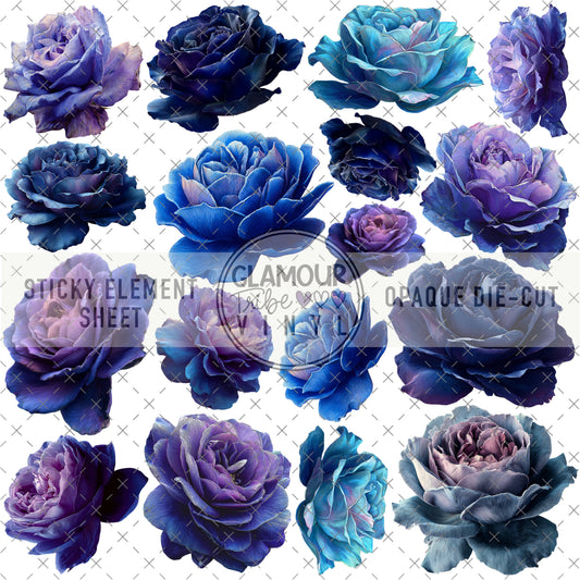 BLUE REVERIE STICKY ELEMENT SHEET