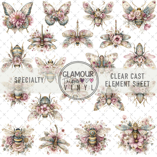 THE SECRET APIARY CLEAR CAST ACCENT SHEET