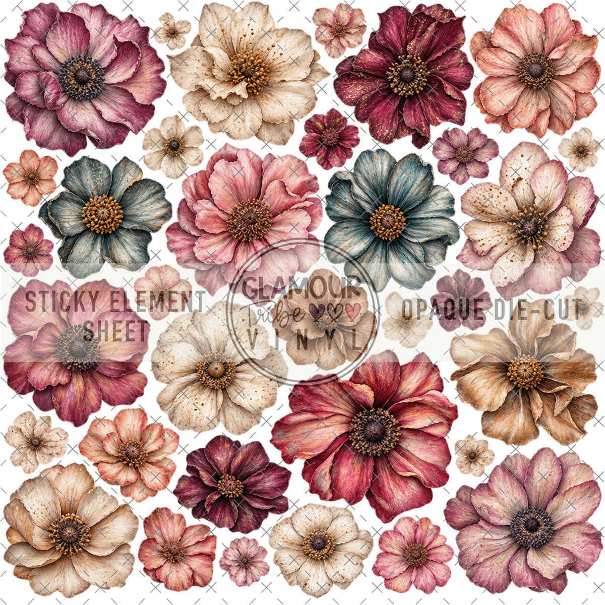 VELVET MEADOW STICKY ELEMENT SHEET