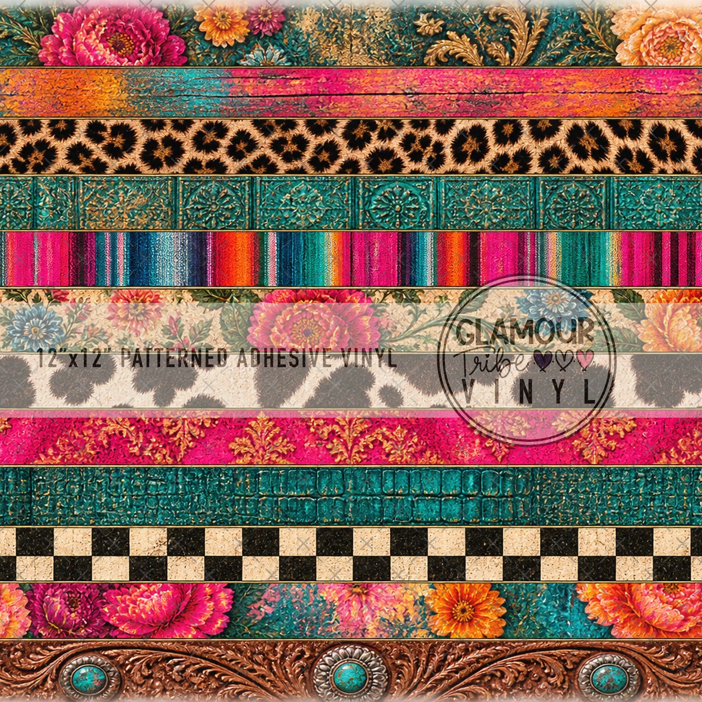 FANCY PELICAN BOHEMIAN RIBBONS