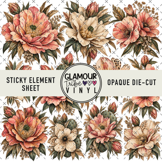 CACTUS ROSE CLIPPINGS by The Fancy Pelican