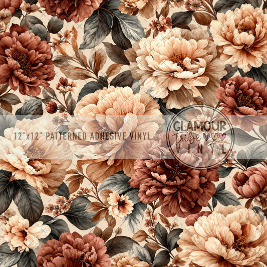 CARAMEL PEONIES by The Fancy Pelican