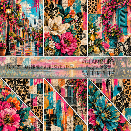 COLOR RIOT COLLAGE by The Fancy Pelican