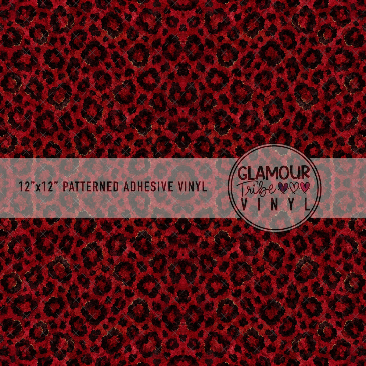 Crimson Instinct patterned adhesive vinyl
