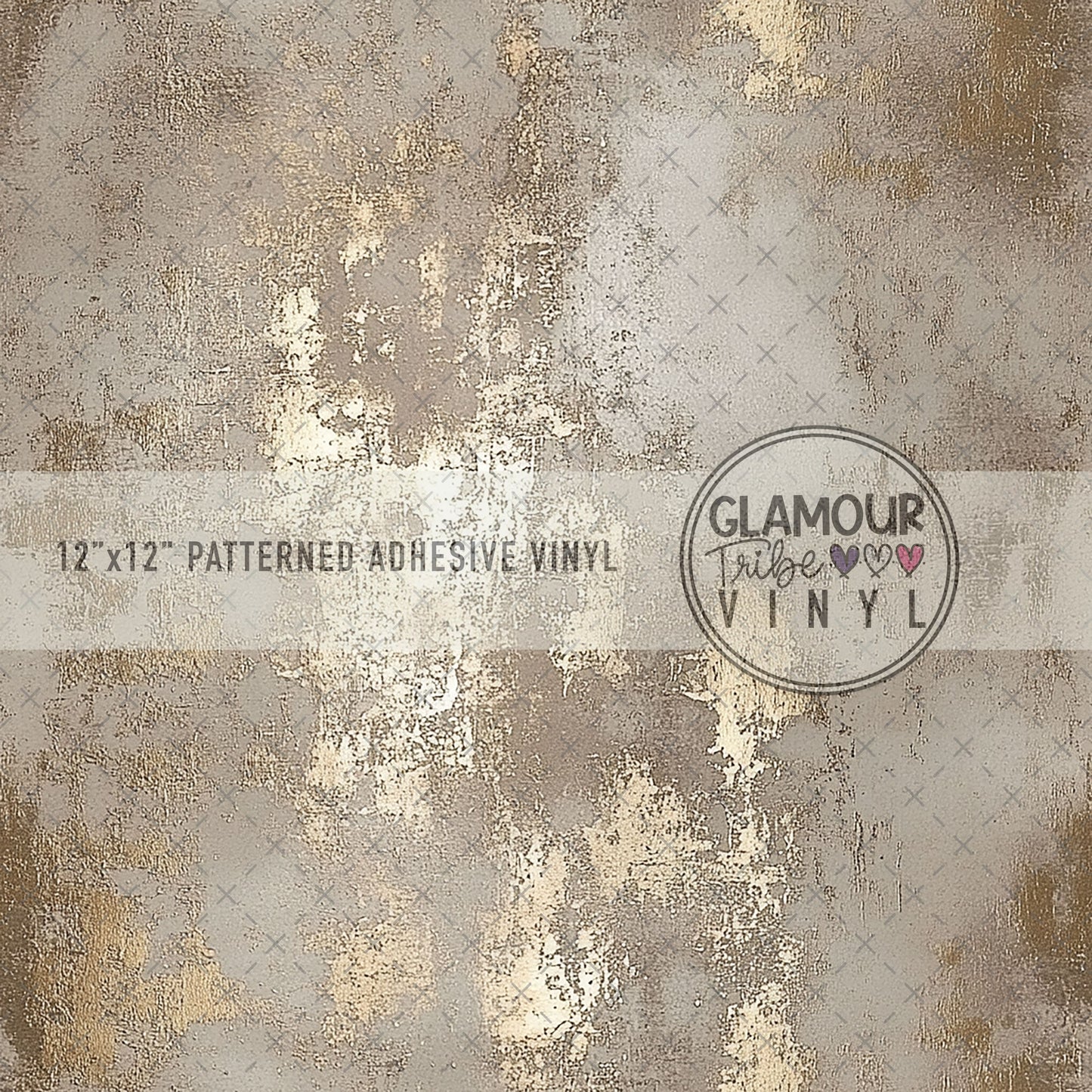 DISTRESSED GOLD & TAUPE TEXTURE