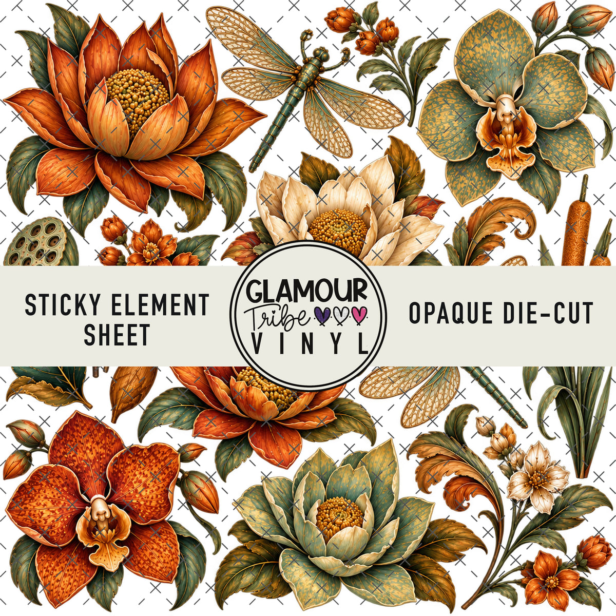 DRAGONFLY BOTANICA by The Fancy Pelican