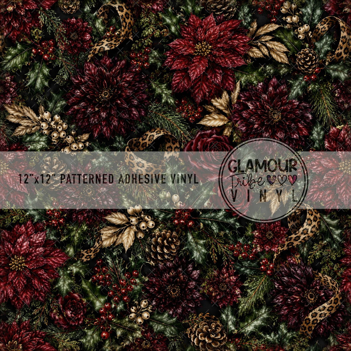Evergreen Afterglow patterned adhesive vinyl