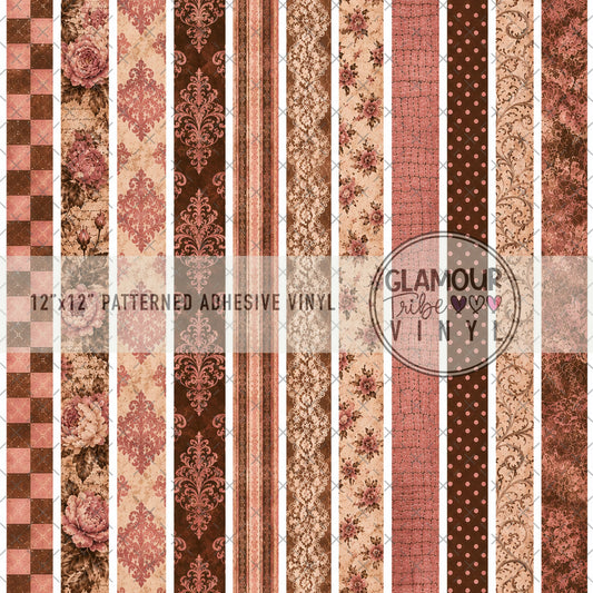FANCY PELICAN VINTAGE ROSE RIBBONS
