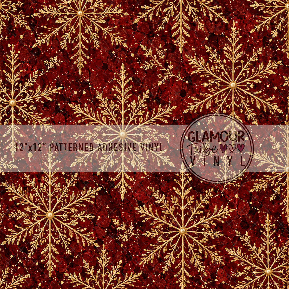GARNET FLURRIES by The Fancy Pelican