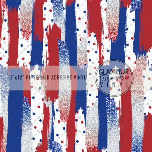 PATRIOTIC BRUSH STROKES
