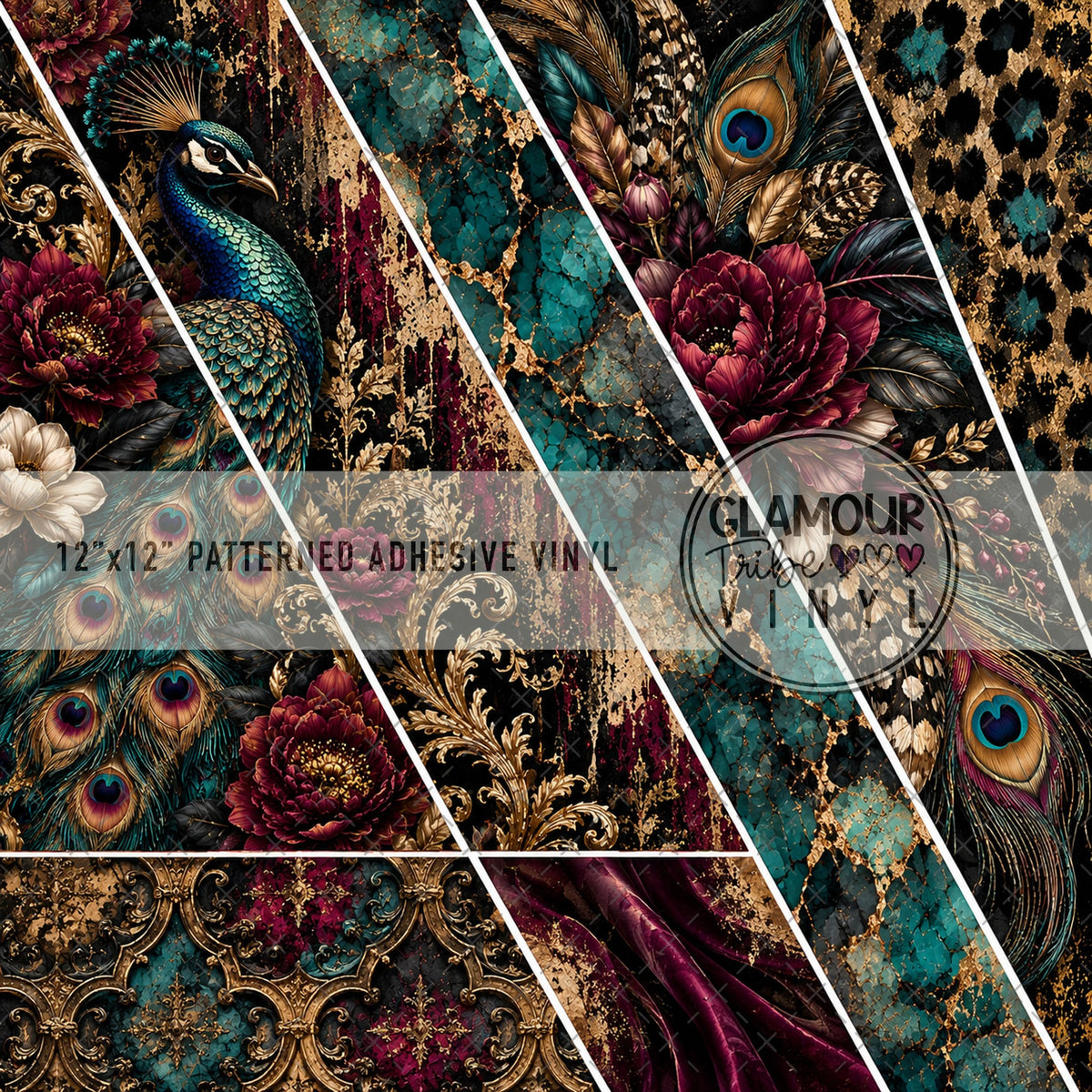 Peacock Afterparty Patchwork Pop sheet