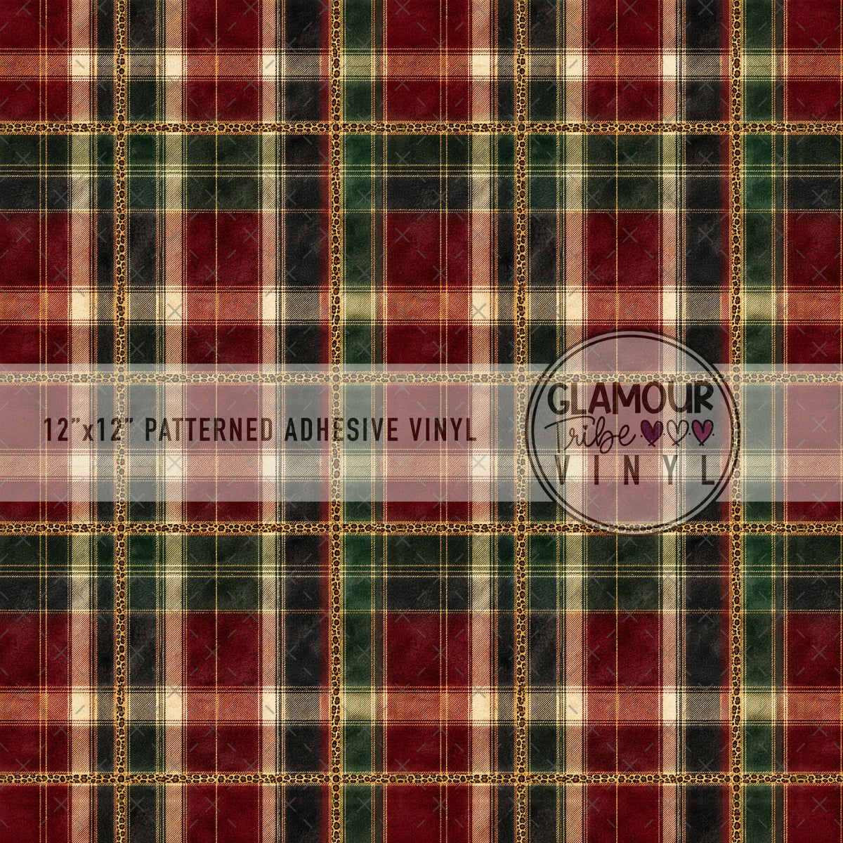 Plaid to Be Wild patterned adhesive vinyl