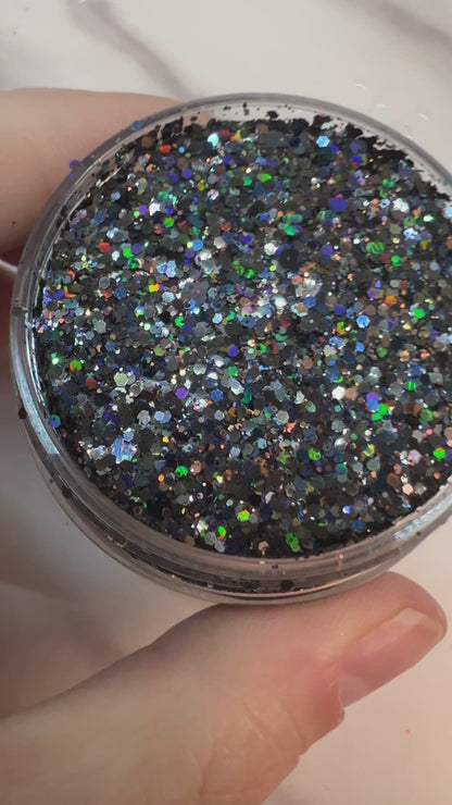 BLACK CAT GLITTER MIX